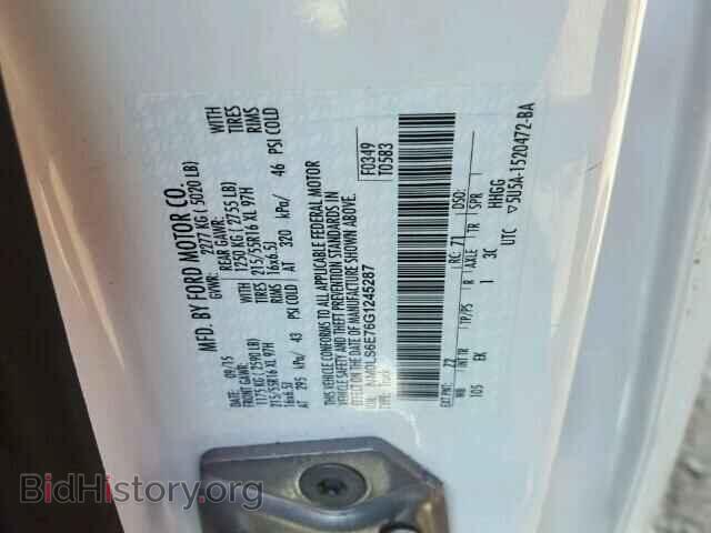 2016 FORD TRANSIT CO - VIN: NM0LS6E76G1245287 - Фото 10