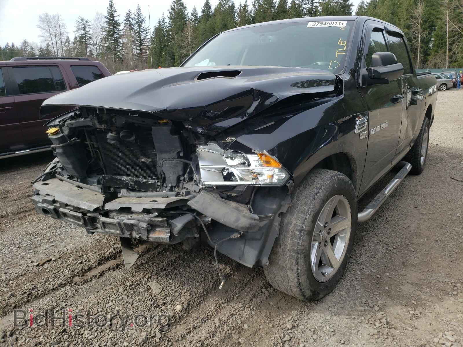 2012 DODGE RAM 1500 - VIN: 1C6RD7MT9CS341552 - Фото 2