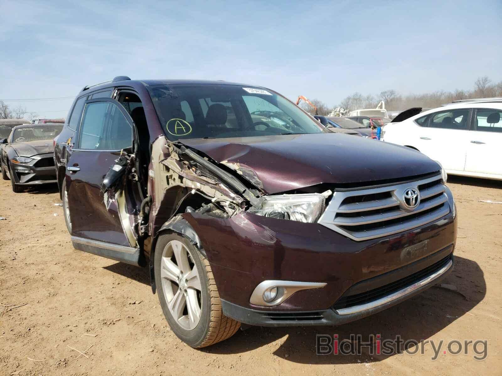 Фотография 5TDDK3EH5DS220815 - TOYOTA HIGHLANDER 2013