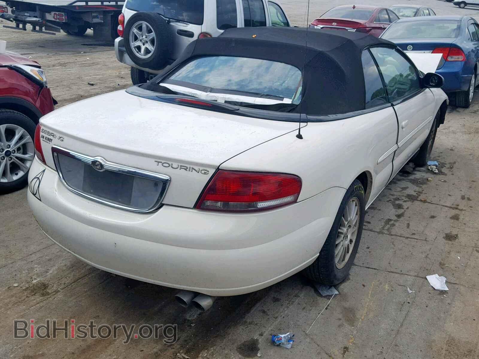 2004 CHRYSLER SEBRING - VIN: 1C3EL55R54N352523 - Фото 4