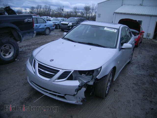 2008 SAAB 9 3 - VIN: YS3FB49Y381146072 - Фото 2