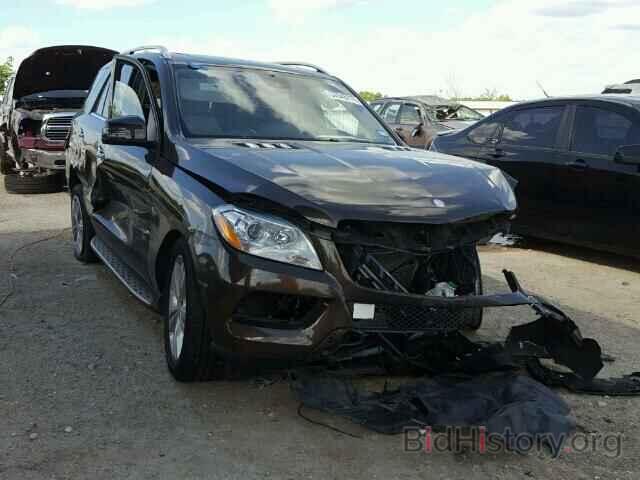 Photo 4JGDA5JB9EA332074 - MERCEDES-BENZ ML350 2014