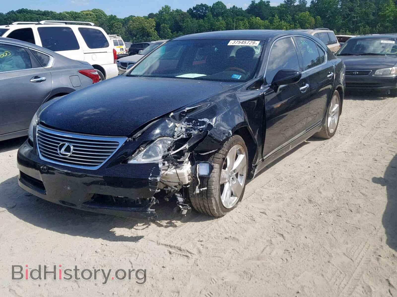 2008 LEXUS LS460 - VIN: JTHBL46F685069792 - Фото 2