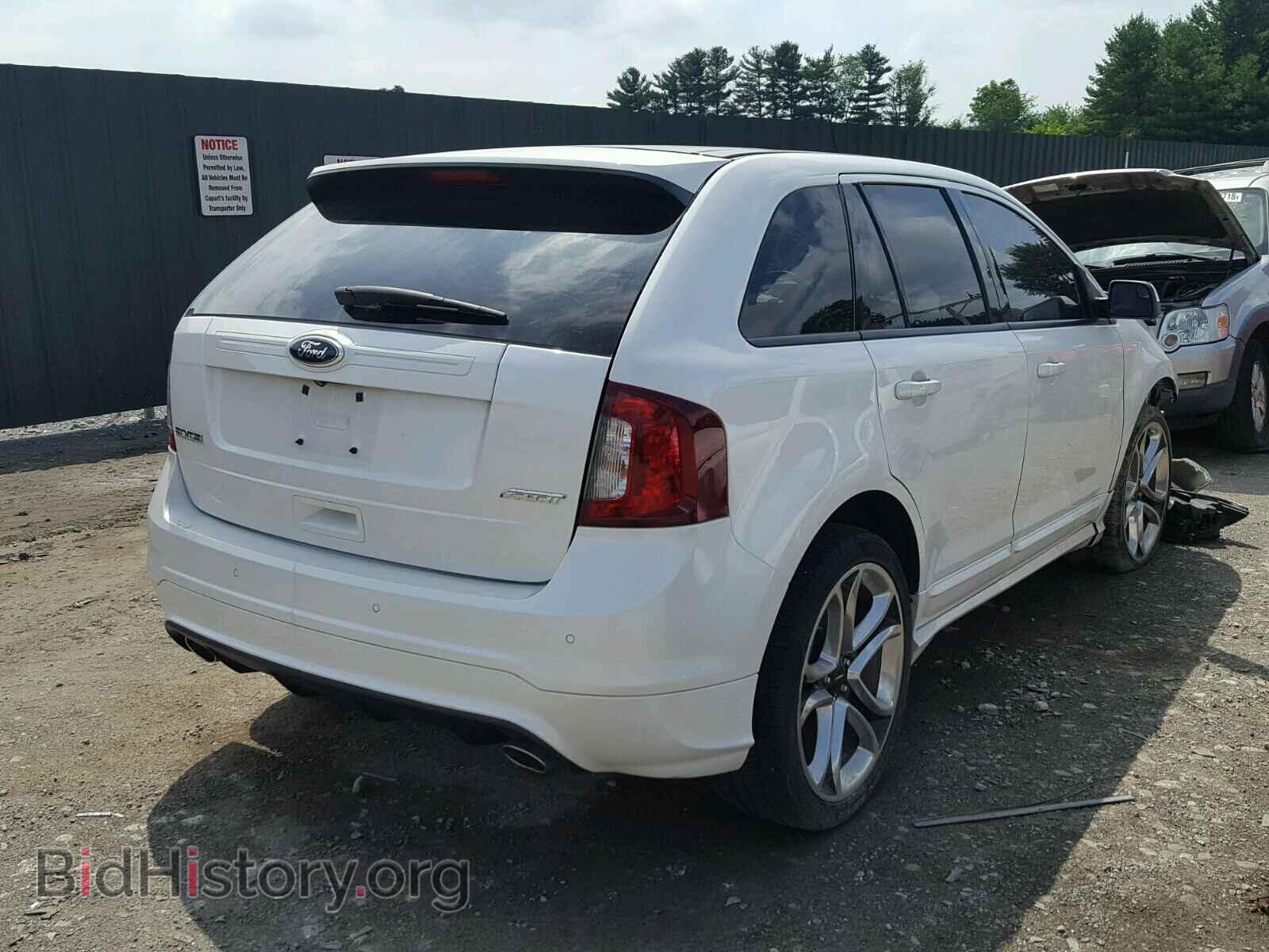 2014 FORD EDGE - VIN: 2FMDK3AK6EBA98384 - Фото 4