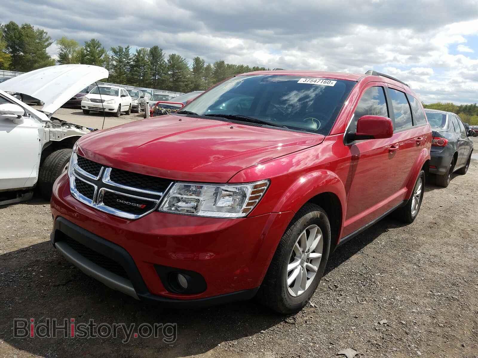 2017 DODGE JOURNEY - VIN: 3C4PDCBG5HT515492 - Фото 2