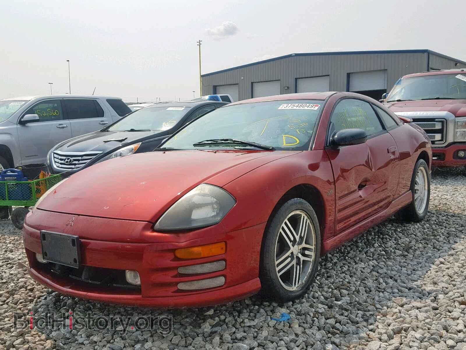 2000 MITSUBISHI ECLIPSE - VIN: 4A3AC84L0YE145548 - Photo 2