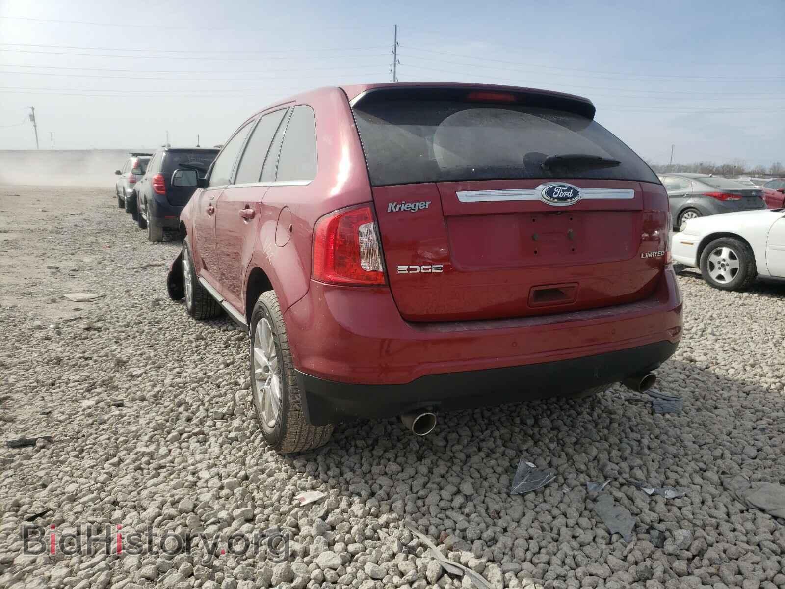 2014 FORD EDGE - VIN: 2FMDK3KC5EBB17286 - Фото 3
