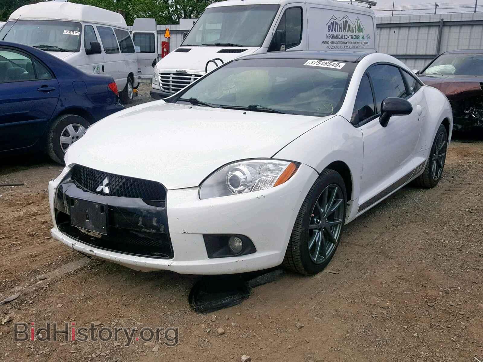 2012 MITSUBISHI ECLIPSE - VIN: 4A31K5DF2CE005778 - Фото 2