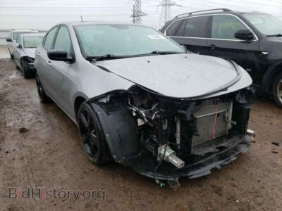 2014 Dodge DART Dart SXT, silver — VIN 1C3CDFBB6ED906659, Copart