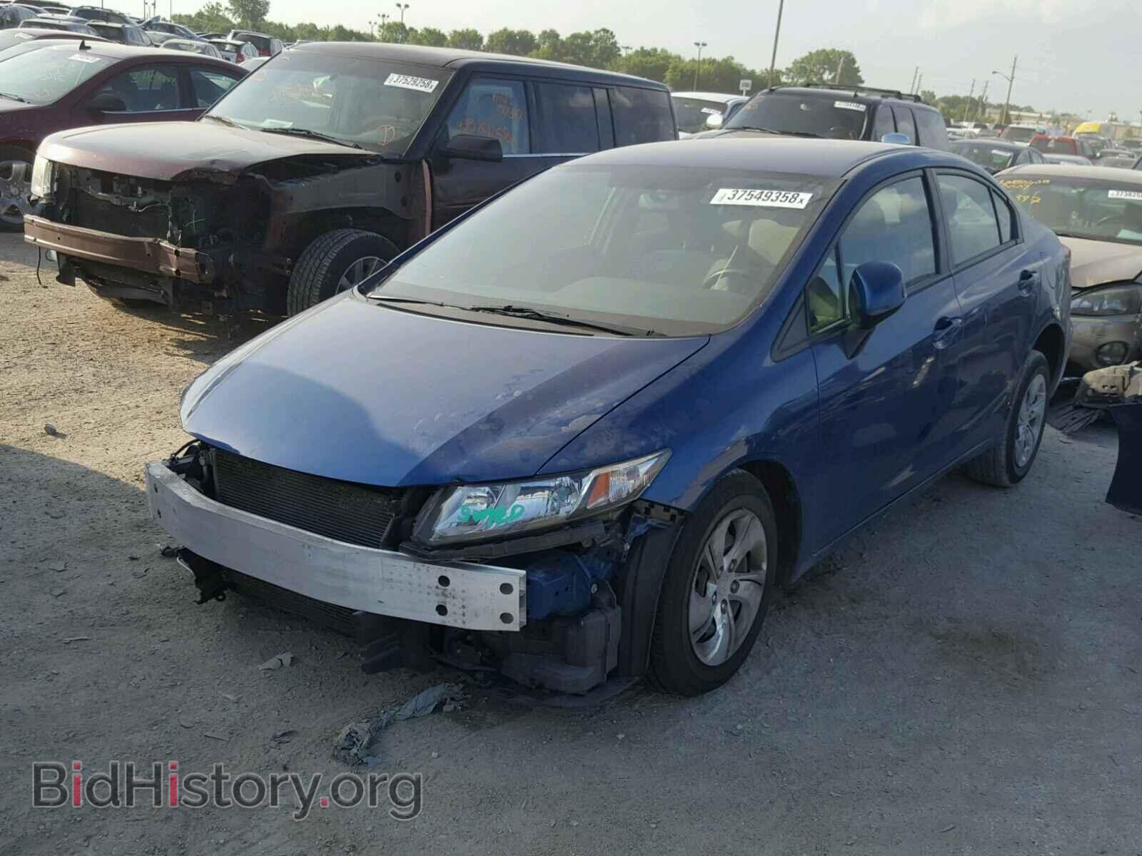 2013 HONDA CIVIC - VIN: 2HGFB2F59DH574358 - Photo 2