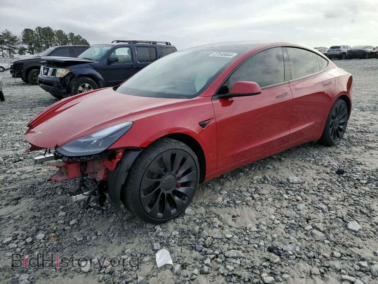 Photo 5YJ3E1EC6PF627997 - TESLA MODEL 3 2023
