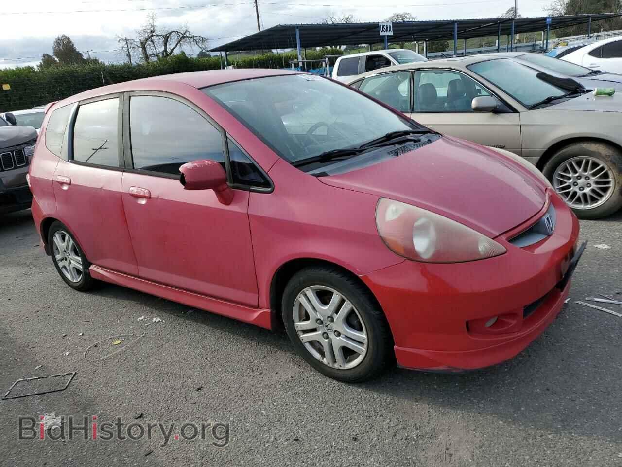 2007 HONDA FIT - VIN: JHMGD38627S035665 - Фото 4