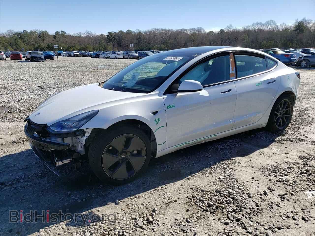 Photo 5YJ3E1EA3MF859967 - TESLA MODEL 3 2021
