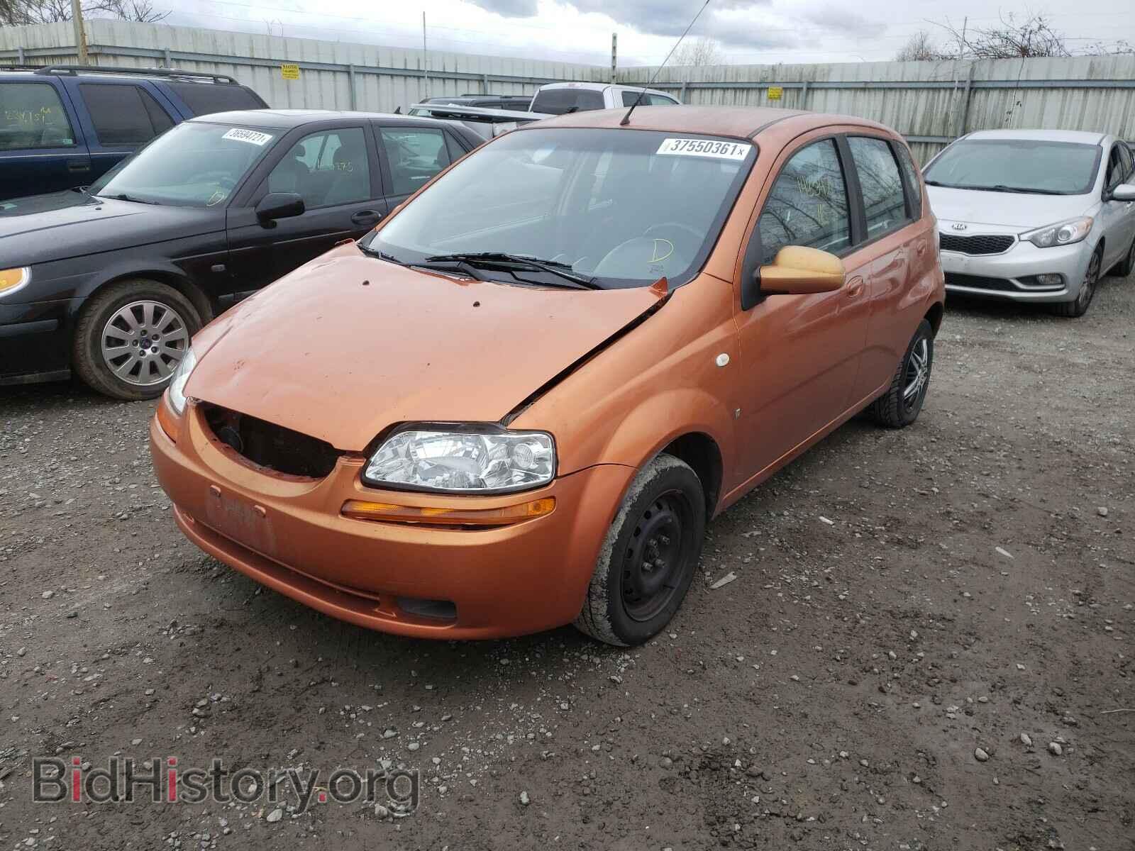 2007 CHEVROLET AVEO - VIN: KL1TD66667B796663 - Фото 2