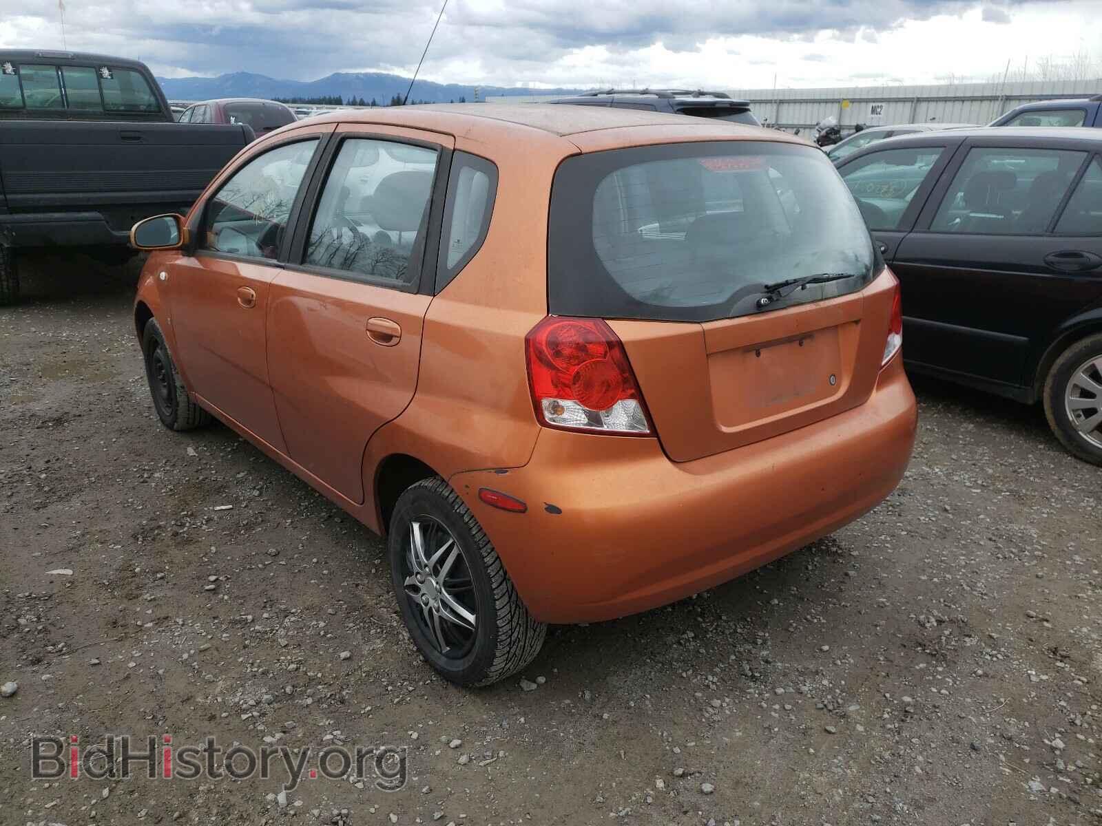 2007 CHEVROLET AVEO - VIN: KL1TD66667B796663 - Фото 3