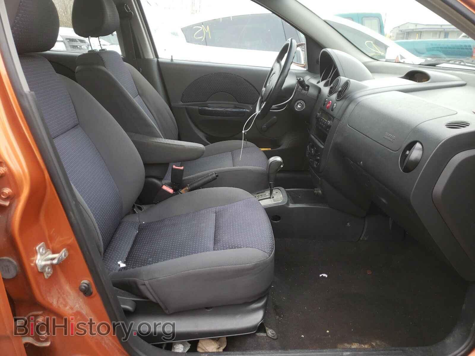 2007 CHEVROLET AVEO - VIN: KL1TD66667B796663 - Фото 5
