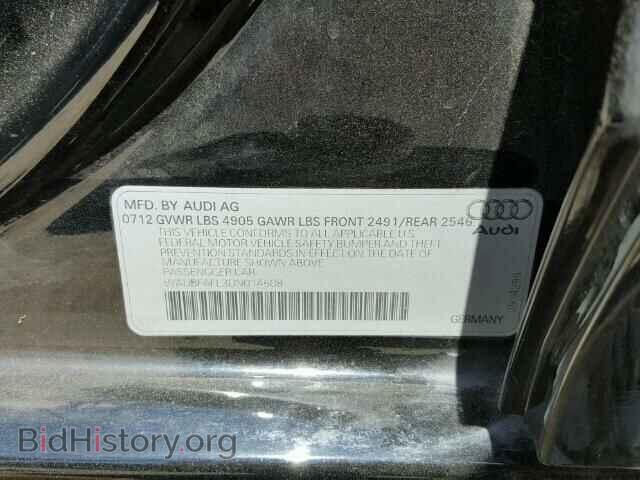 2013 AUDI A4 - VIN: WAUBFAFL3DN014608 - Фото 10
