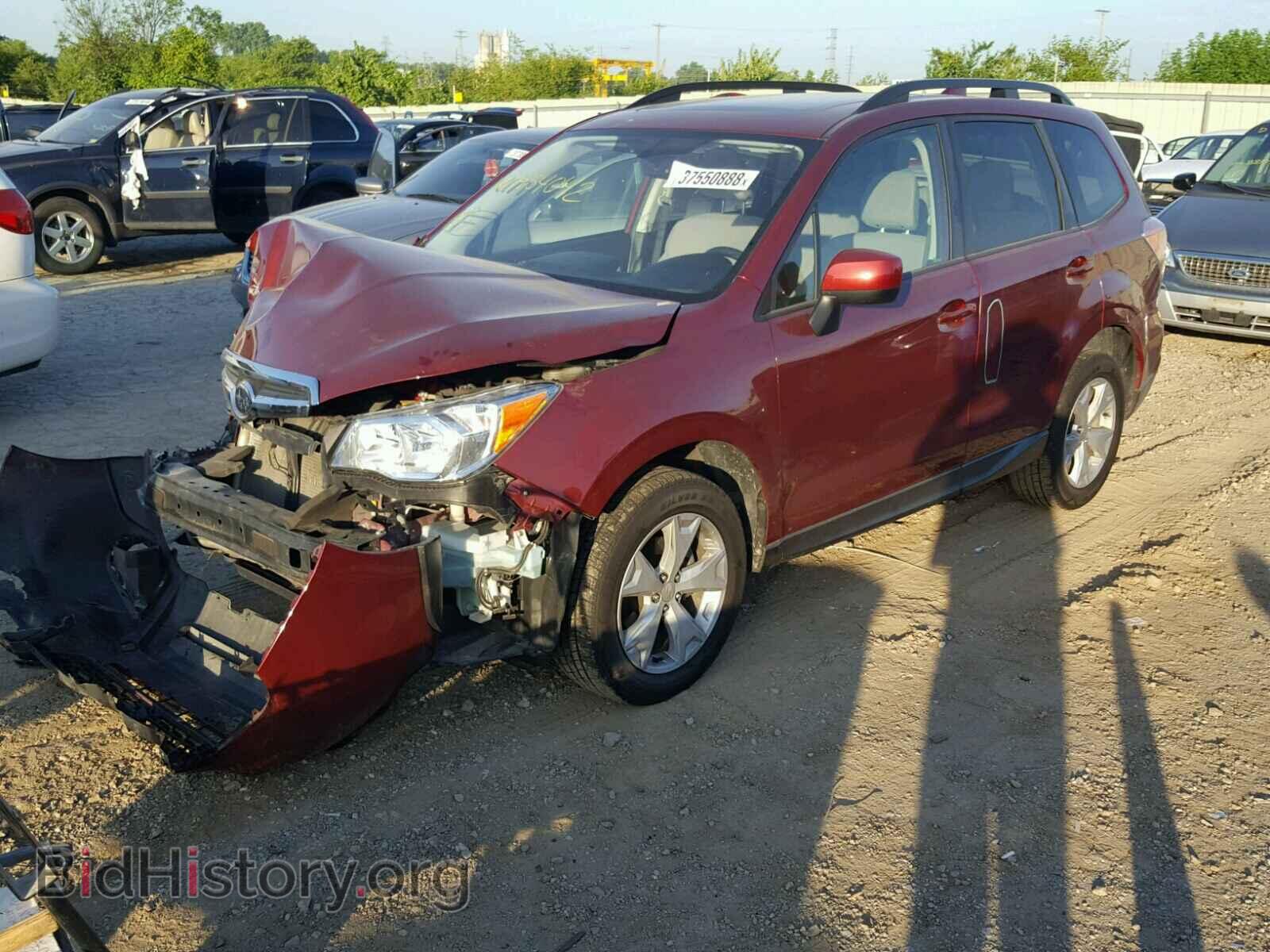 2016 SUBARU FORESTER - VIN: JF2SJADC8GH454042 - Фото 2
