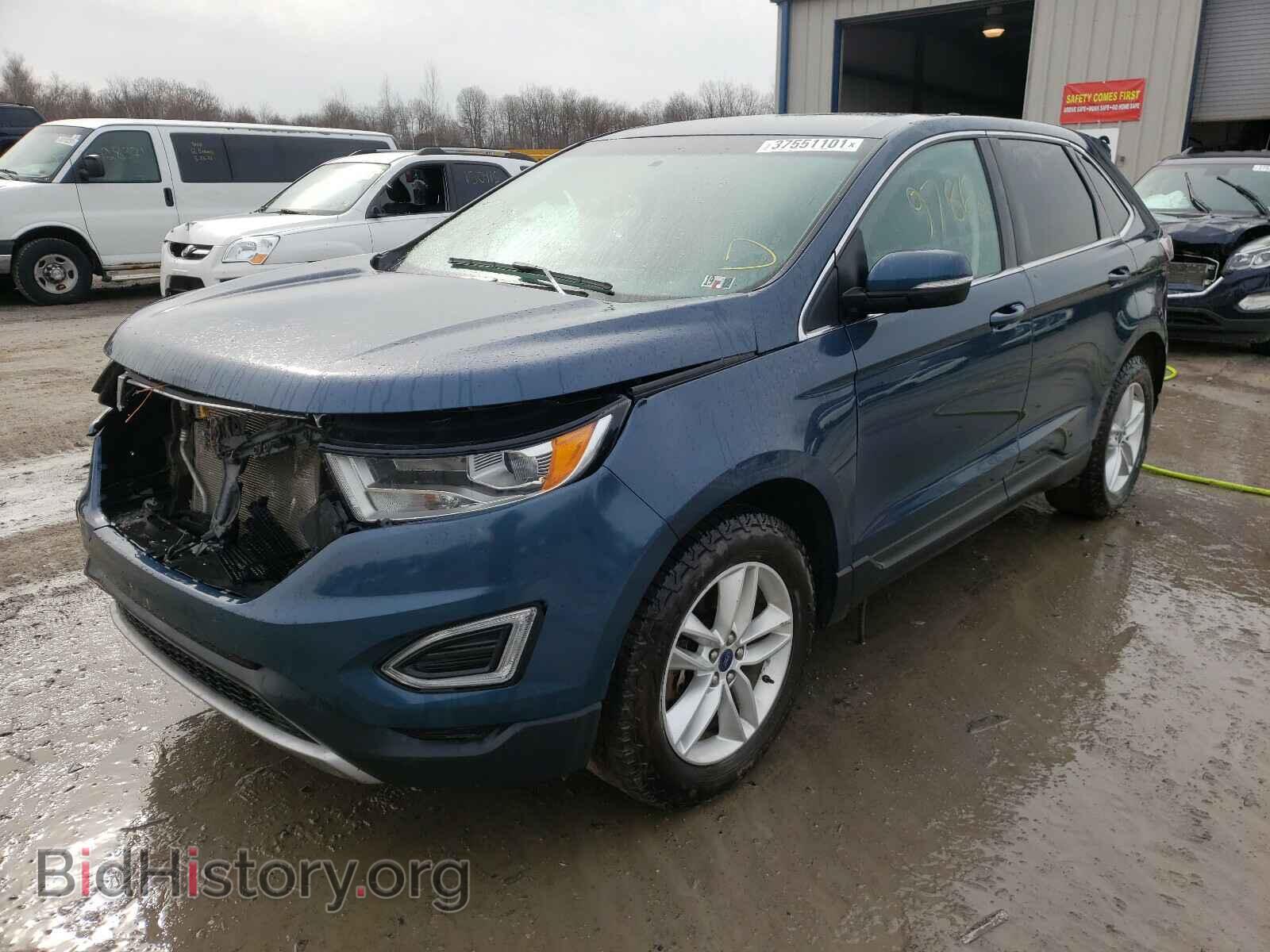 2016 FORD EDGE - VIN: 2FMPK4J93GBB02376 - Фото 2