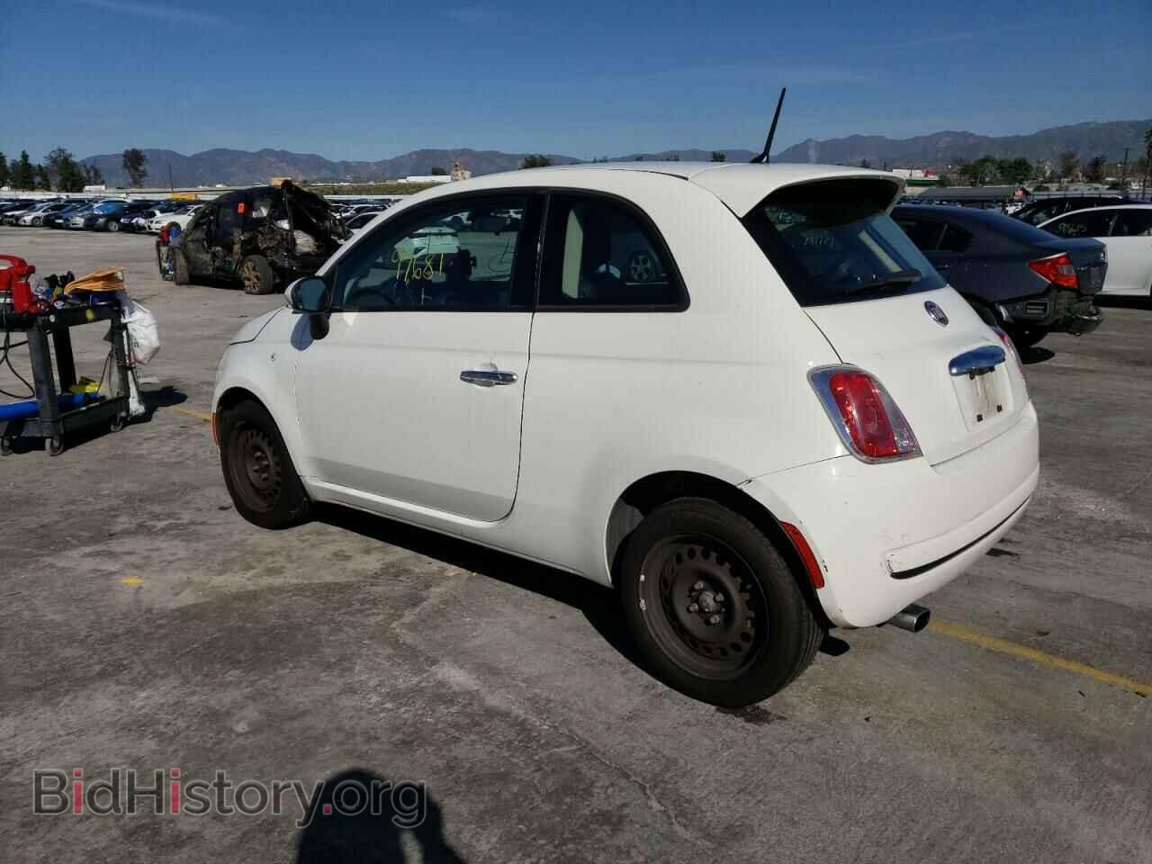 2014 FIAT 500 - VIN: 3C3CFFAR6ET249932 - Фото 2