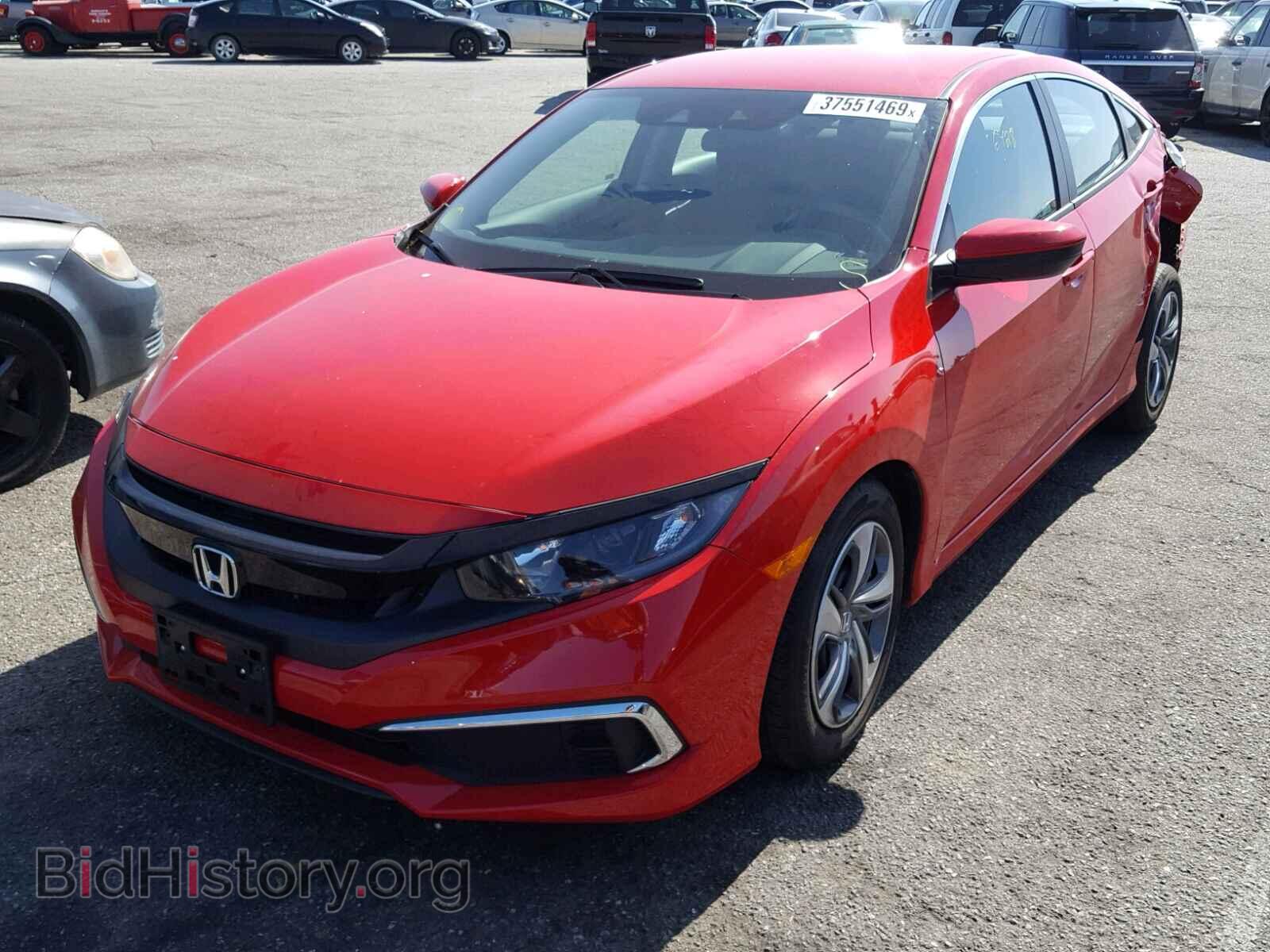 2019 HONDA CIVIC LX - VIN: 2HGFC2F64KH518623 - Фото 2