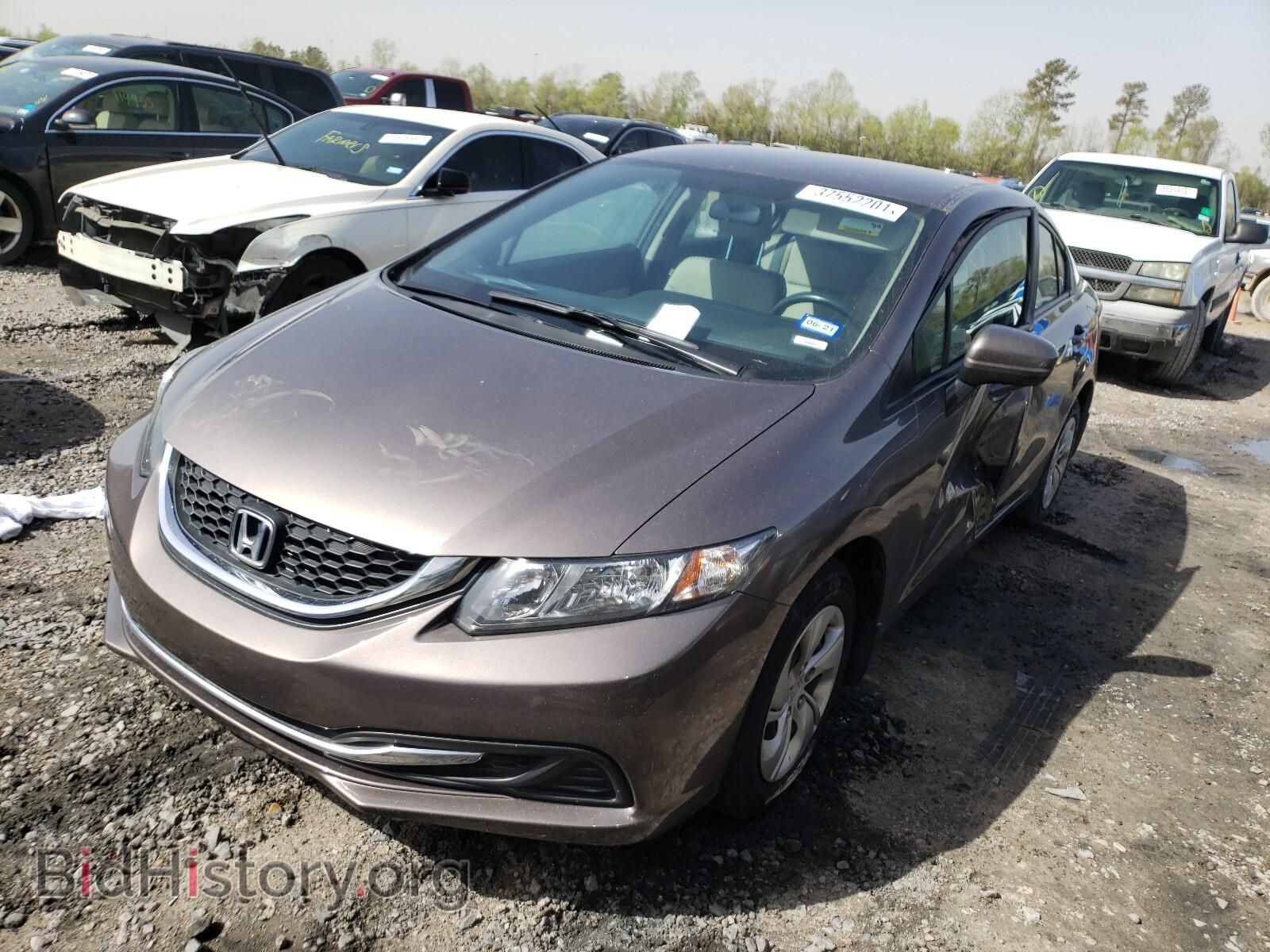 2015 HONDA CIVIC - VIN: 19XFB2F52FE045931 - Фото 2