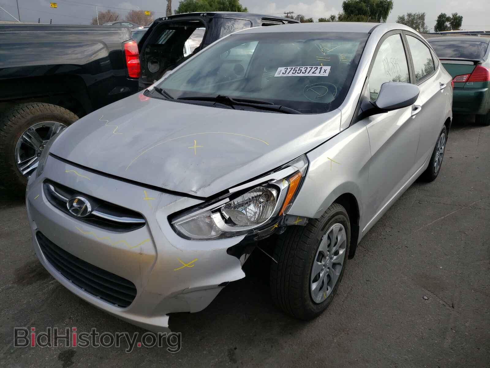 2016 HYUNDAI ACCENT - VIN: KMHCT4AE6GU124066 - Фото 2