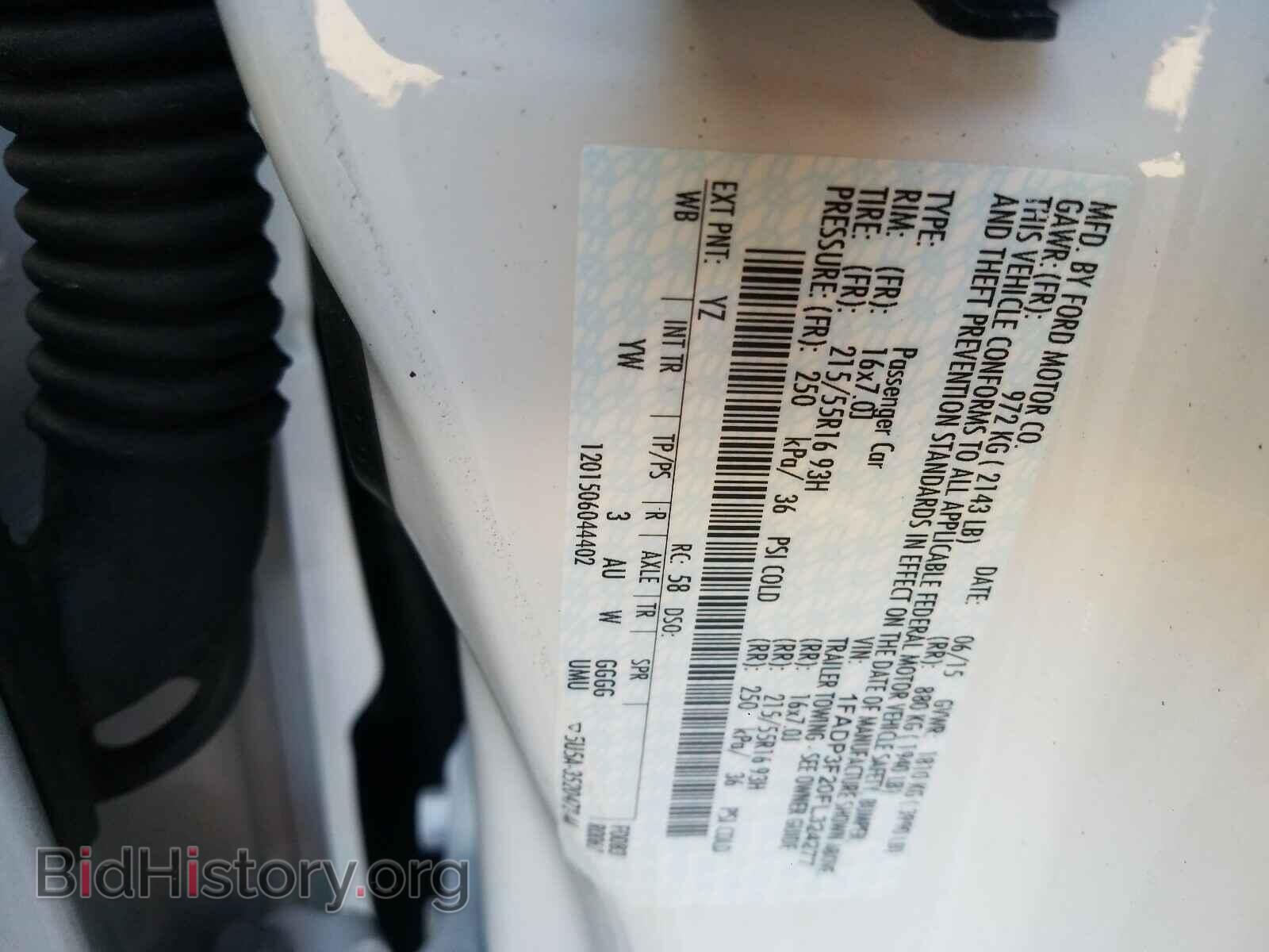 2015 FORD FOCUS - VIN: 1FADP3F20FL324277 - Фото 10