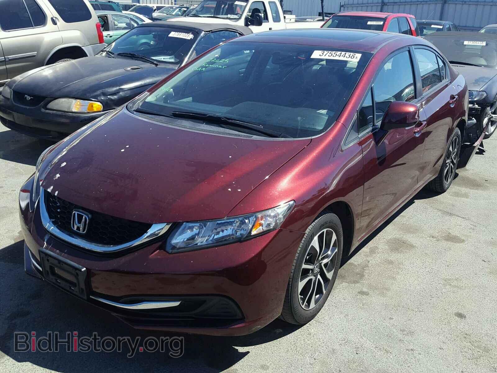 2013 HONDA CIVIC - VIN: 19XFB2F83DE224471 - Фото 2