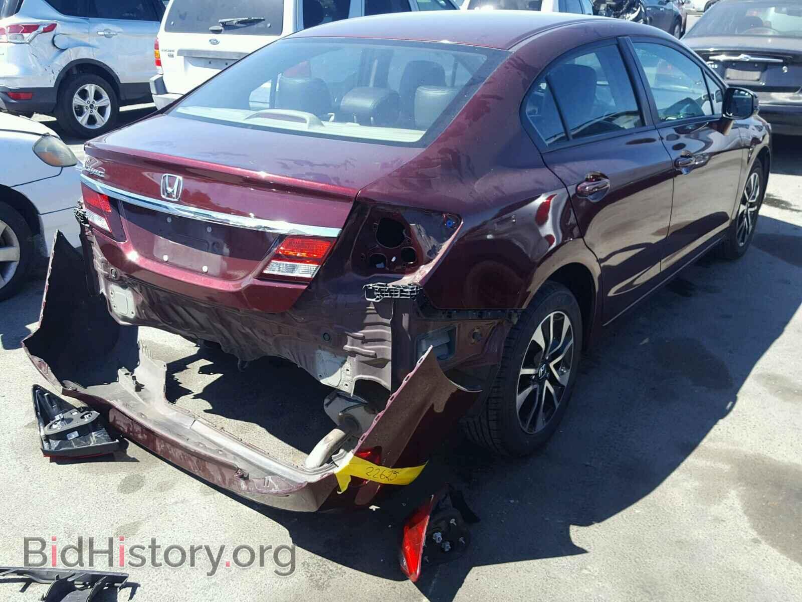2013 HONDA CIVIC - VIN: 19XFB2F83DE224471 - Фото 4