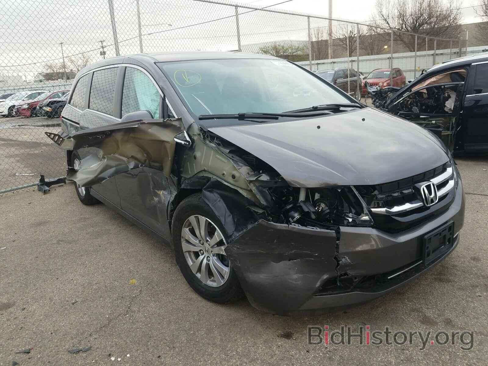 Фотография 5FNRL5H31GB055126 - HONDA ODYSSEY 2016