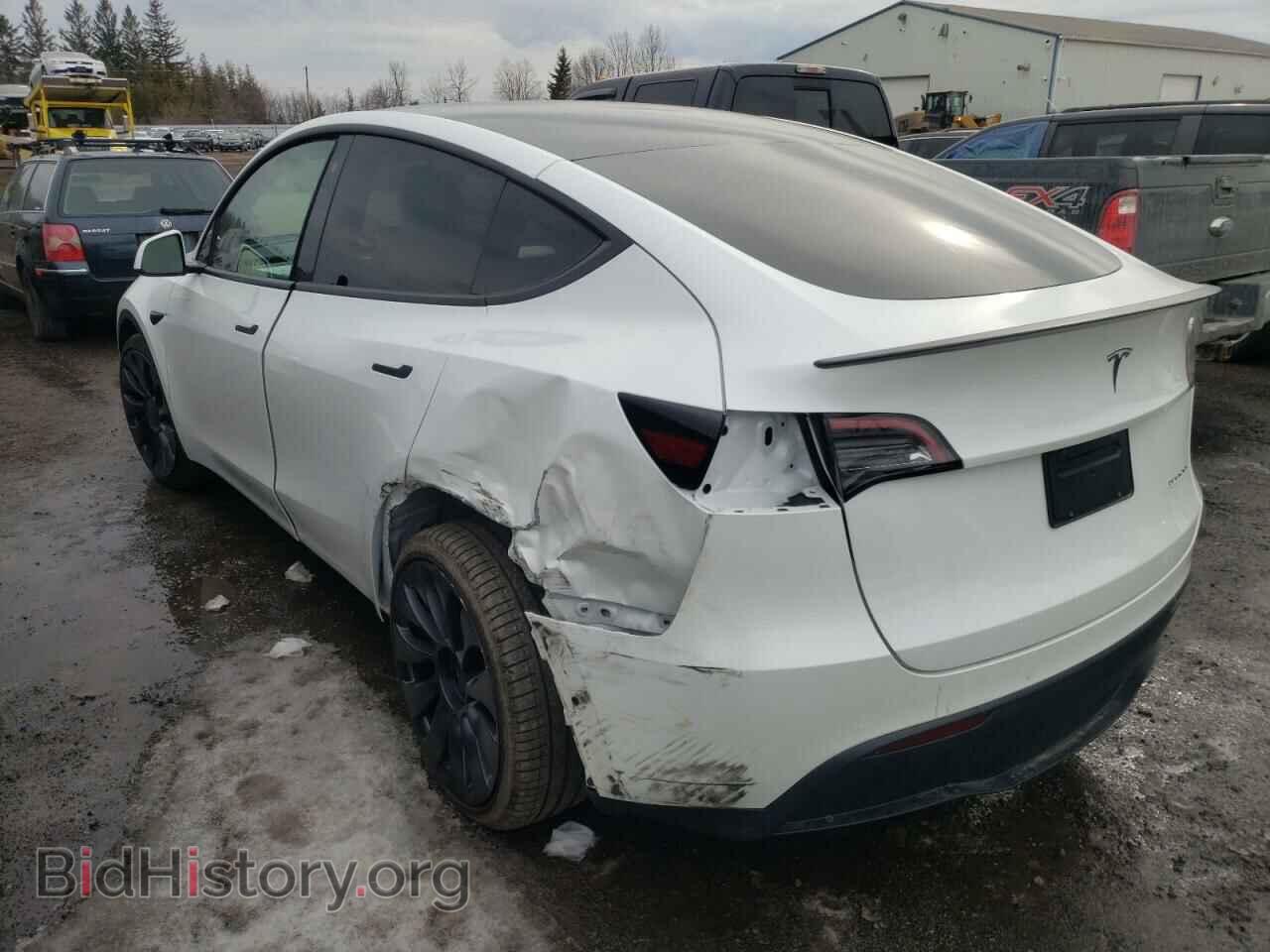 2021 TESLA MODEL Y - VIN: 5YJYGDEF1MF264645 - Фото 3