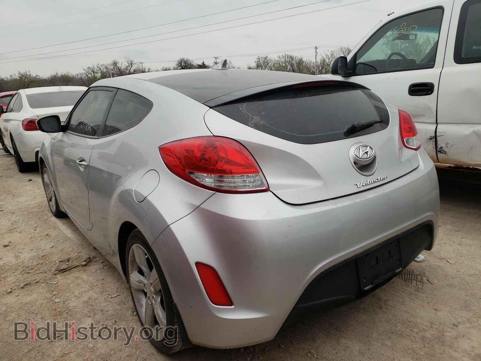 2012 HYUNDAI VELOSTER - VIN: KMHTC6AD8CU074641 - Фото 3
