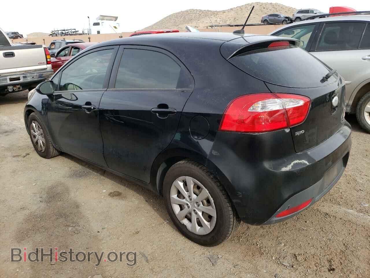 2013 KIA RIO - VIN: KNADM5A34D6174598 - Фото 2