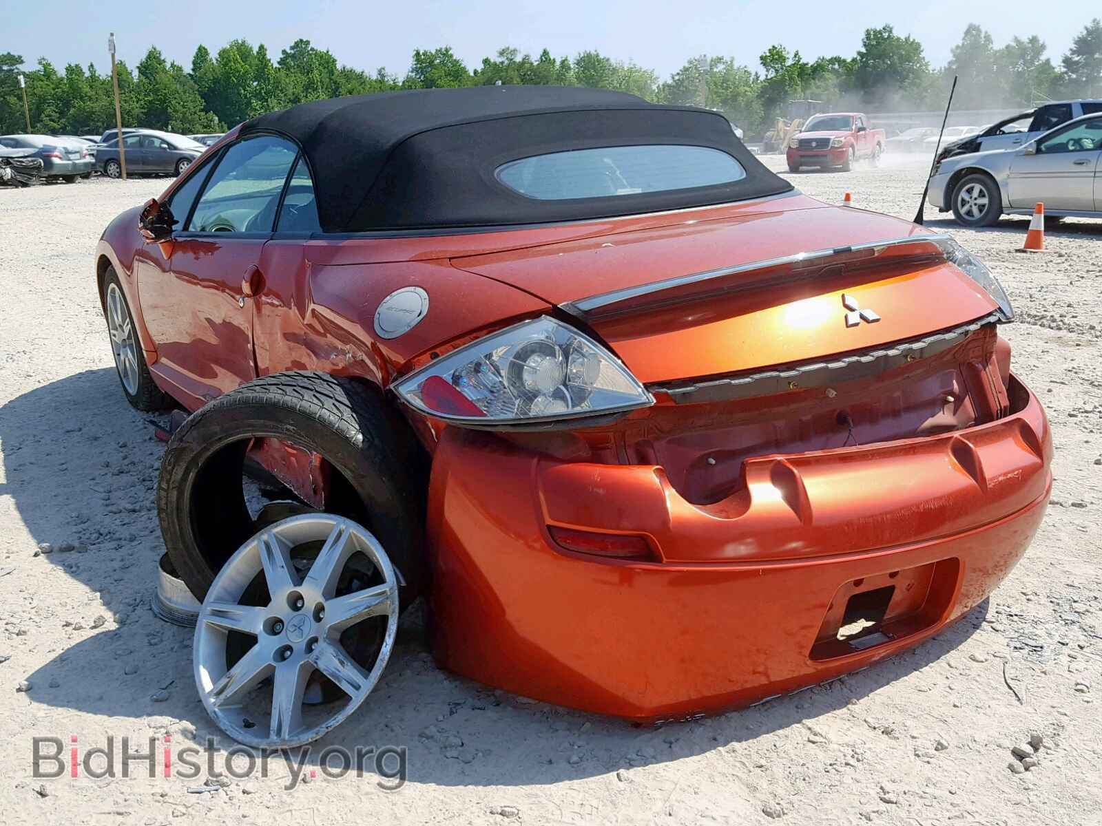 2007 MITSUBISHI ECLIPSE - VIN: 4A3AL35T57E021629 - Фото 3