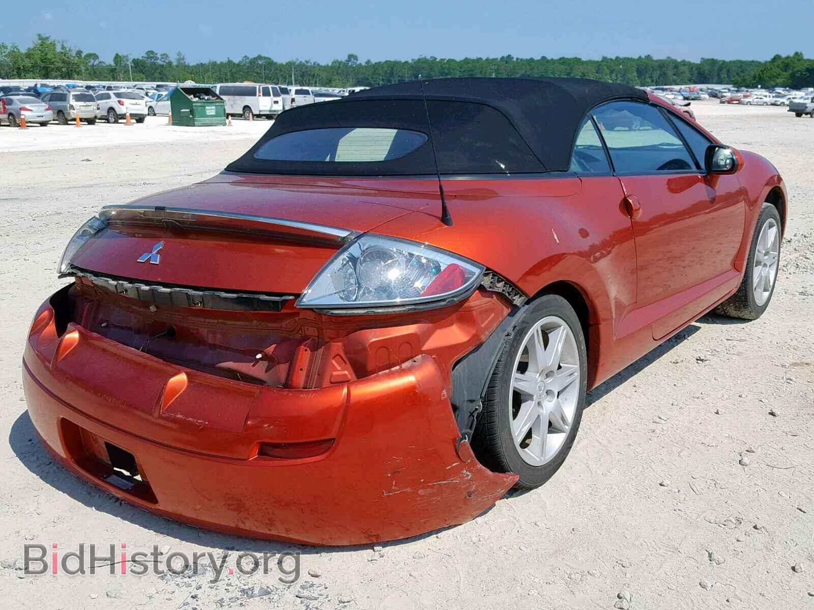 2007 MITSUBISHI ECLIPSE - VIN: 4A3AL35T57E021629 - Фото 4