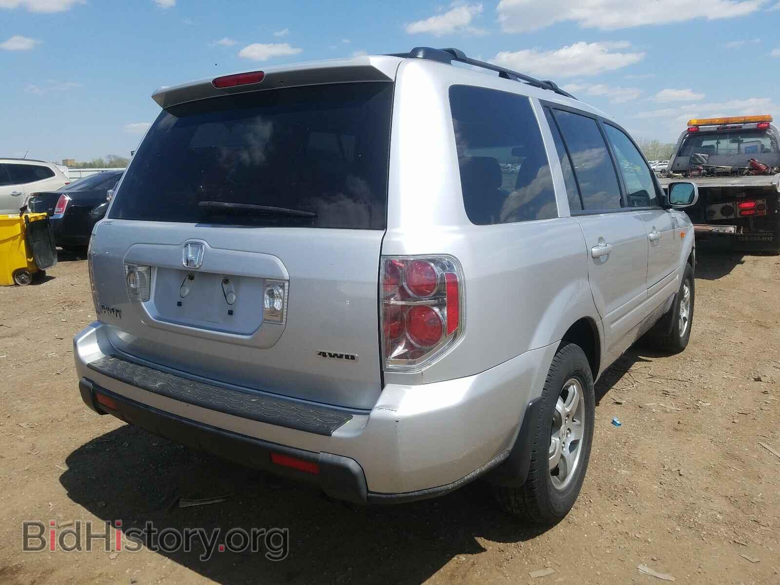 2008 HONDA PILOT - VIN: 5FNYF18318B053650 - Фото 4