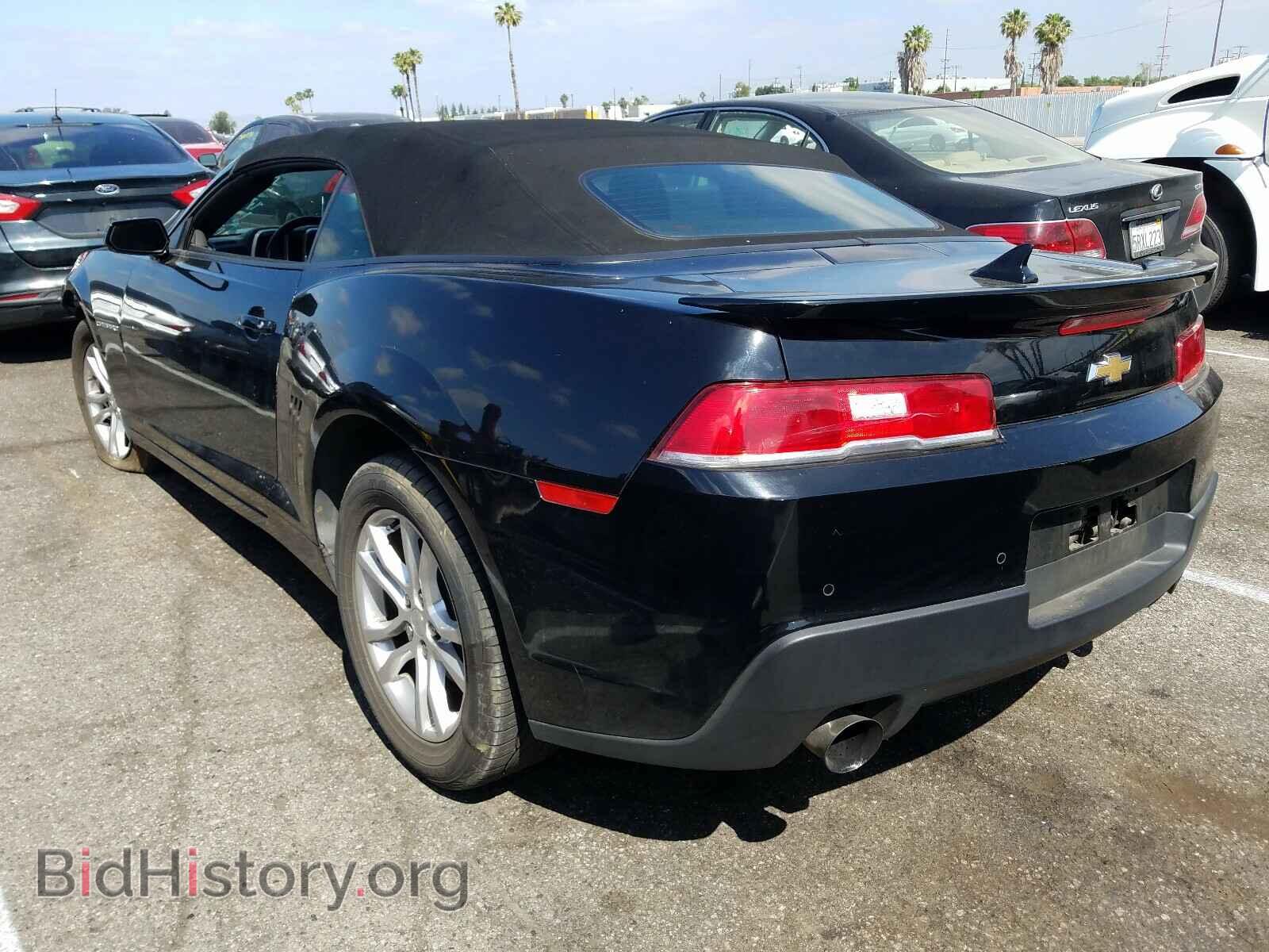 2014 CHEVROLET CAMARO - VIN: 2G1FB3D35E9235557 - Фото 3