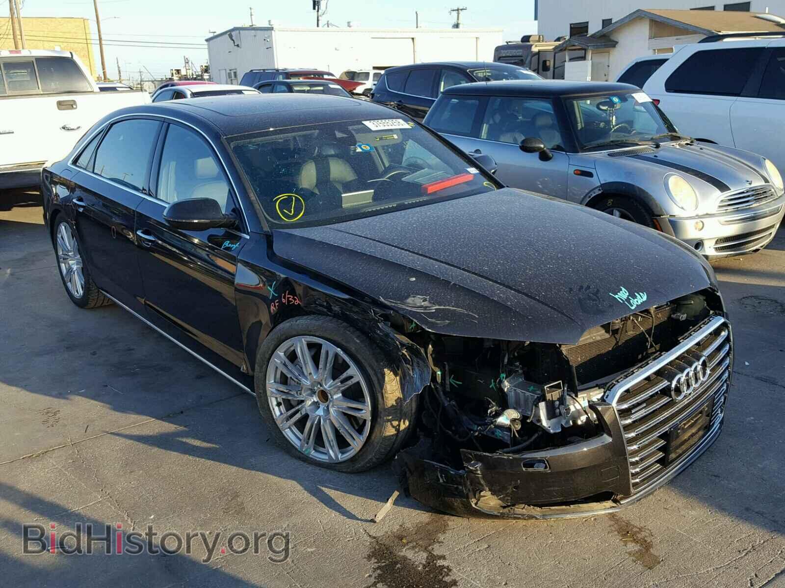 Photo WAU3GAFD8FN036228 - AUDI A8 2015