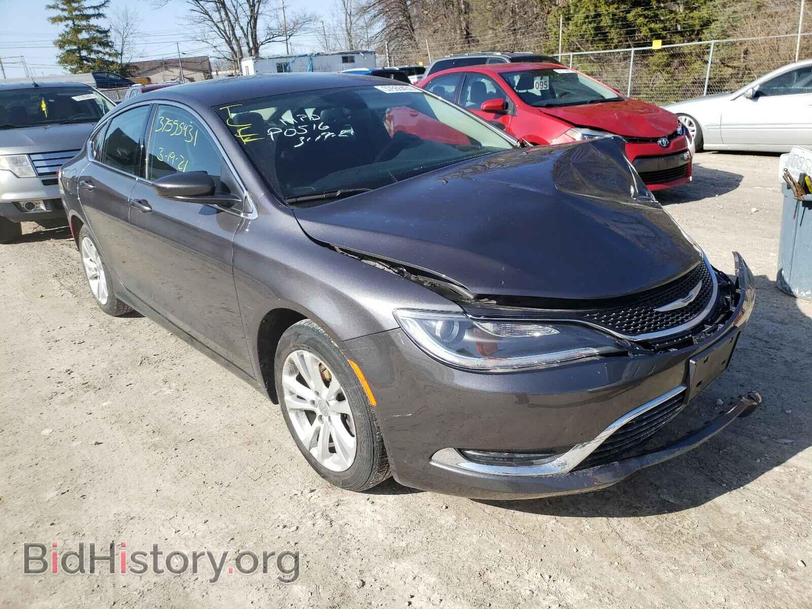 Photo 1C3CCCAB9FN557821 - CHRYSLER 200 2015