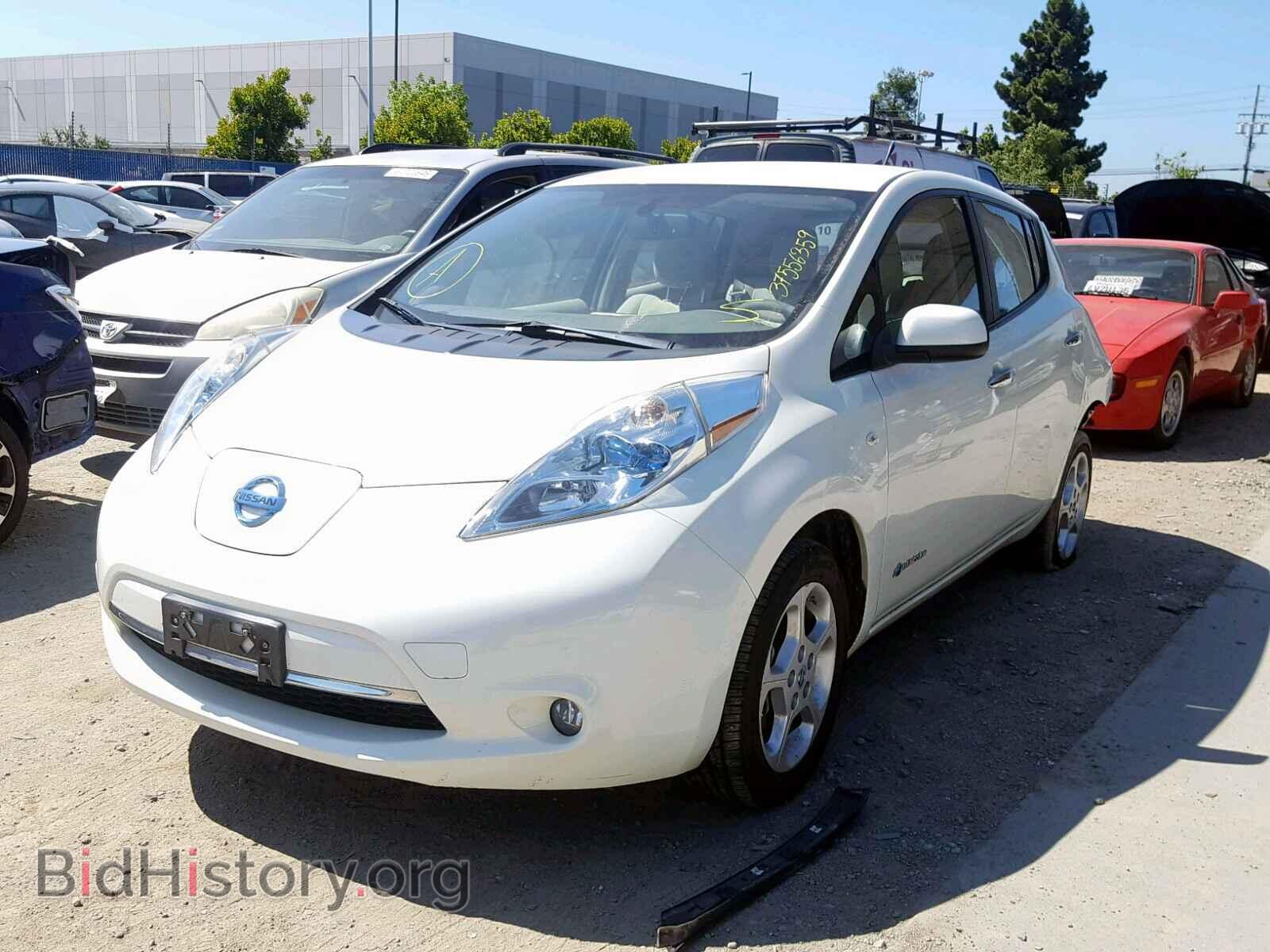 2011 NISSAN LEAF - VIN: JN1AZ0CP3BT001523 - Фото 2
