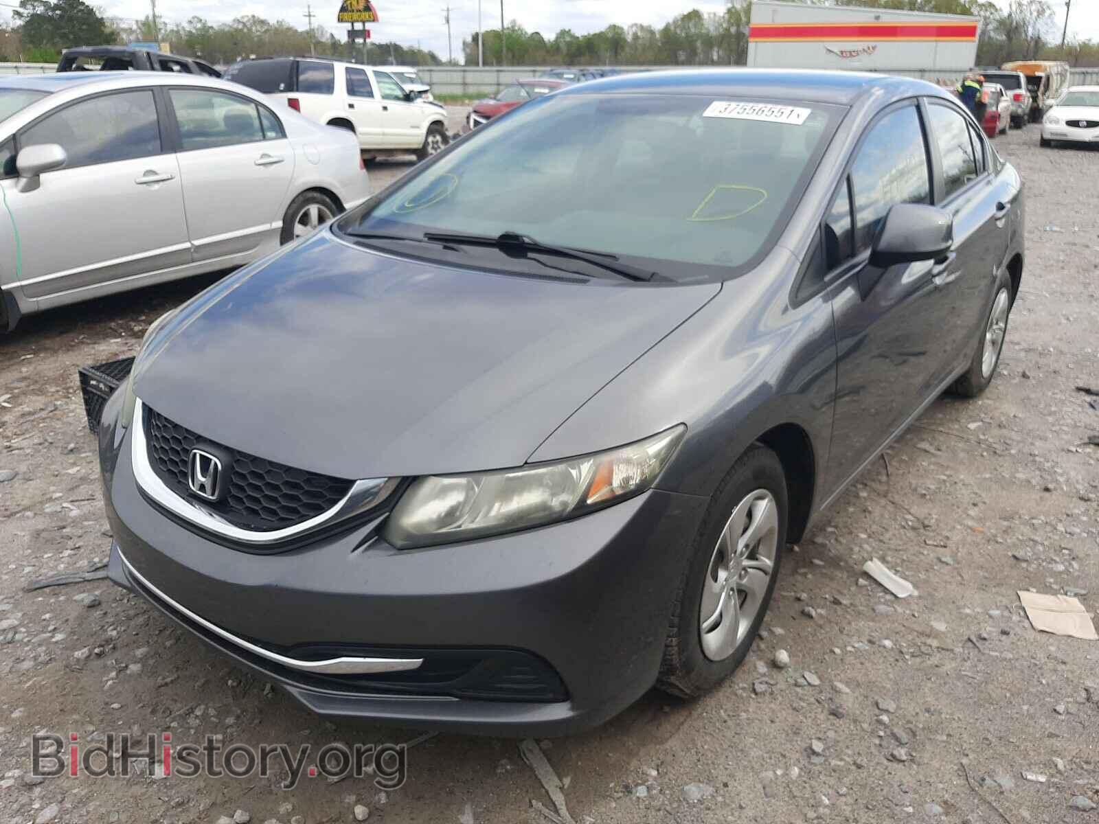 2013 HONDA CIVIC - VIN: 19XFB2F58DE010064 - Фото 2