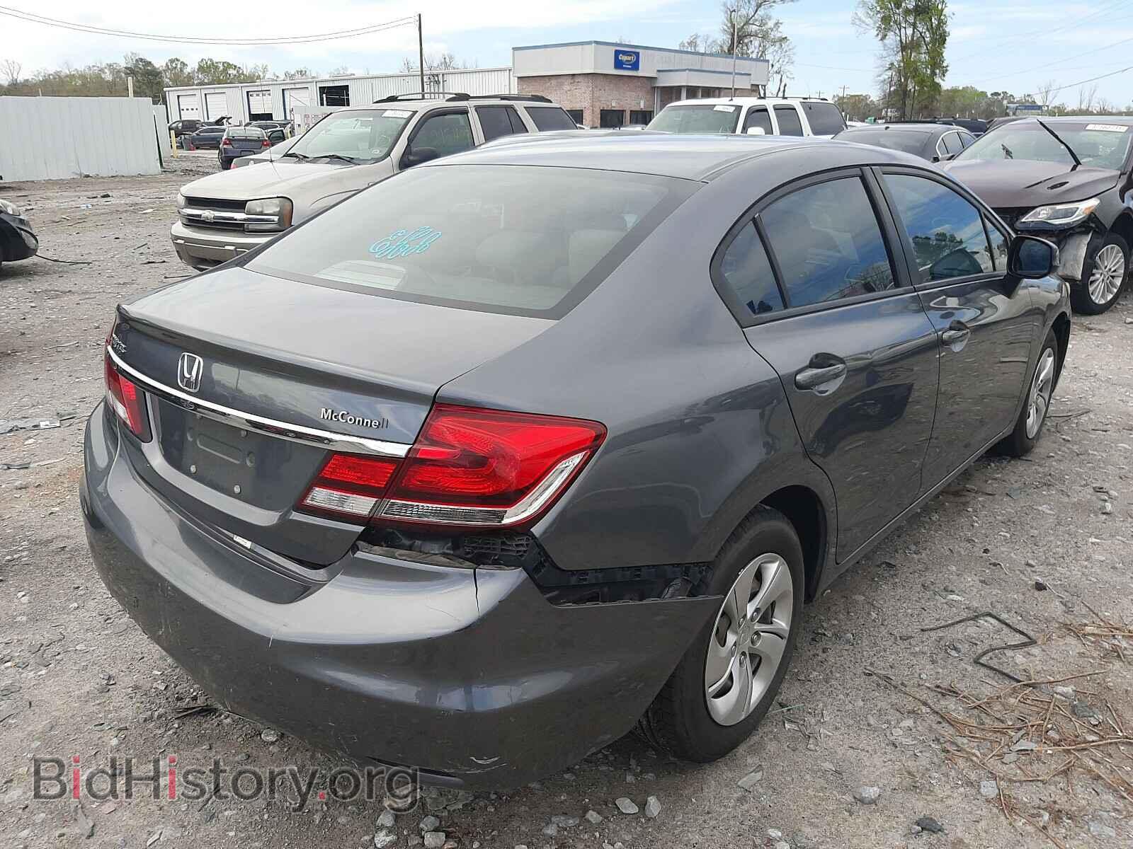 2013 HONDA CIVIC - VIN: 19XFB2F58DE010064 - Фото 4