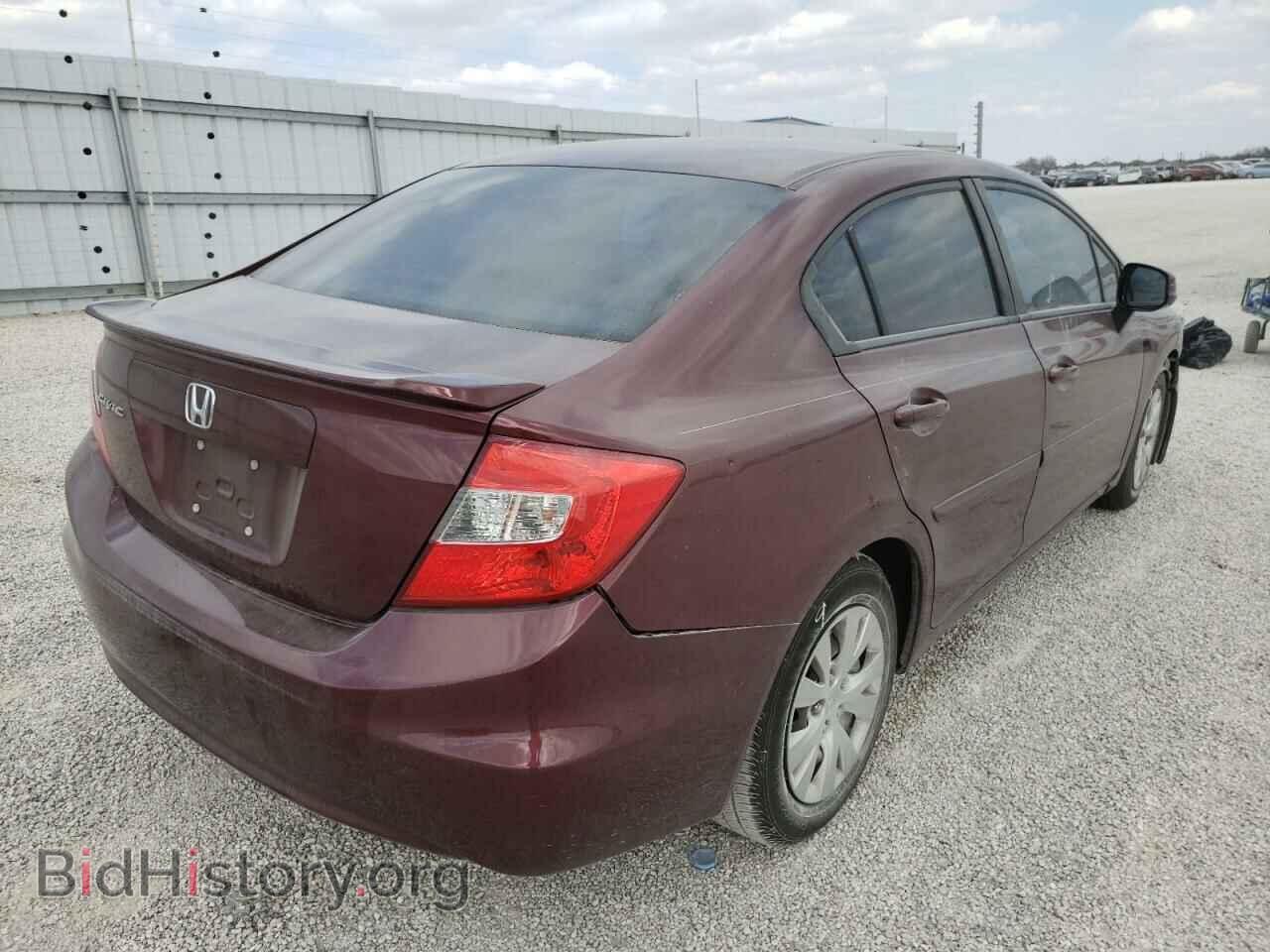 2012 HONDA CIVIC - VIN: 2HGFB2F51CH557505 - Фото 4