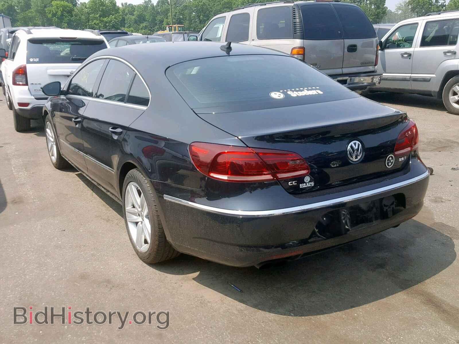 2013 VOLKSWAGEN CC - VIN: WVWBN7AN2DE517726 - Фото 3