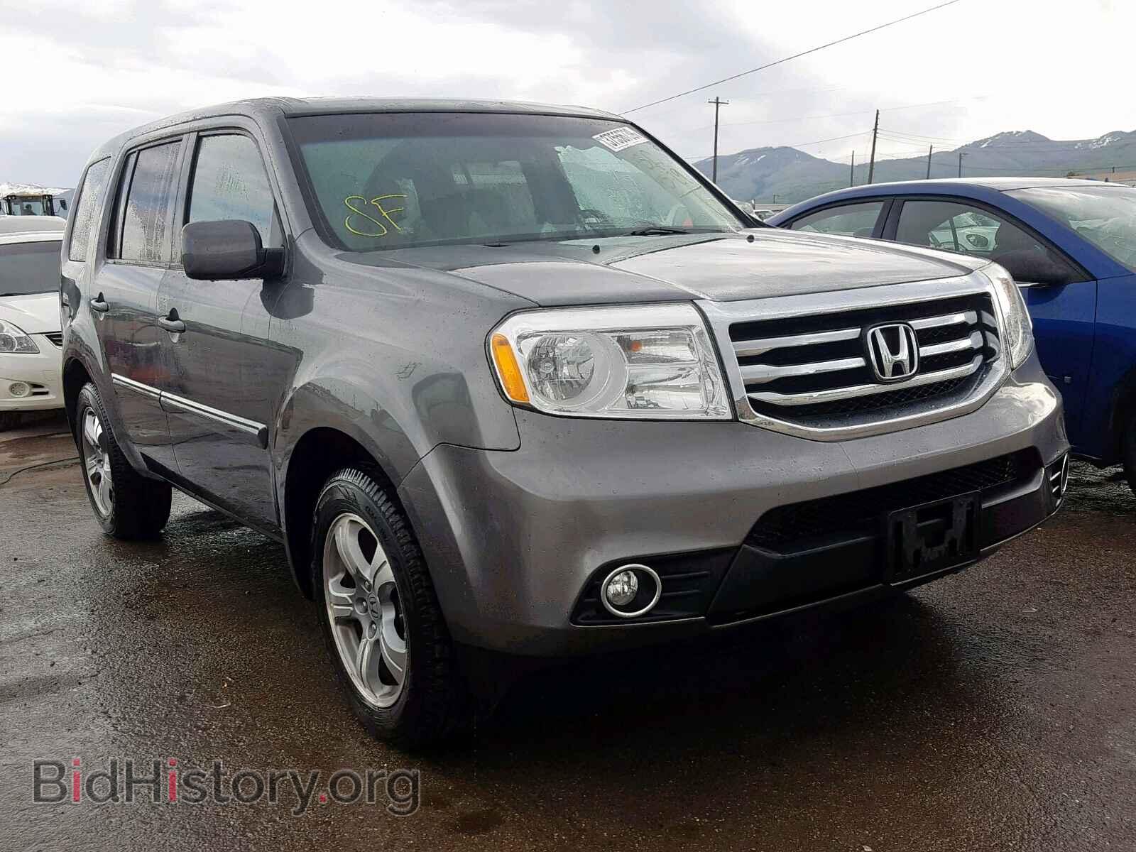 Фотография 5FNYF4H48CB041126 - HONDA PILOT EX 2012
