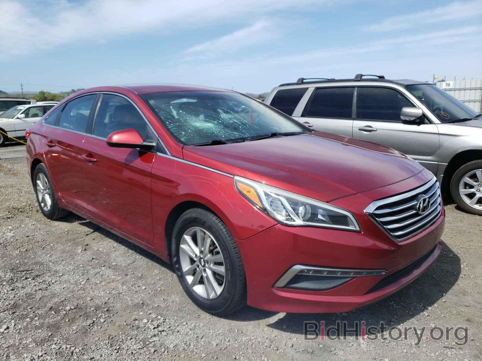 Фотография 5NPE24AF6FH123341 - HYUNDAI SONATA 2015