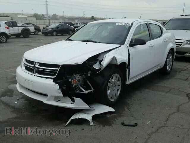2011 DODGE AVENGER - VIN: 1B3BD4FBXBN587988 - Фото 2