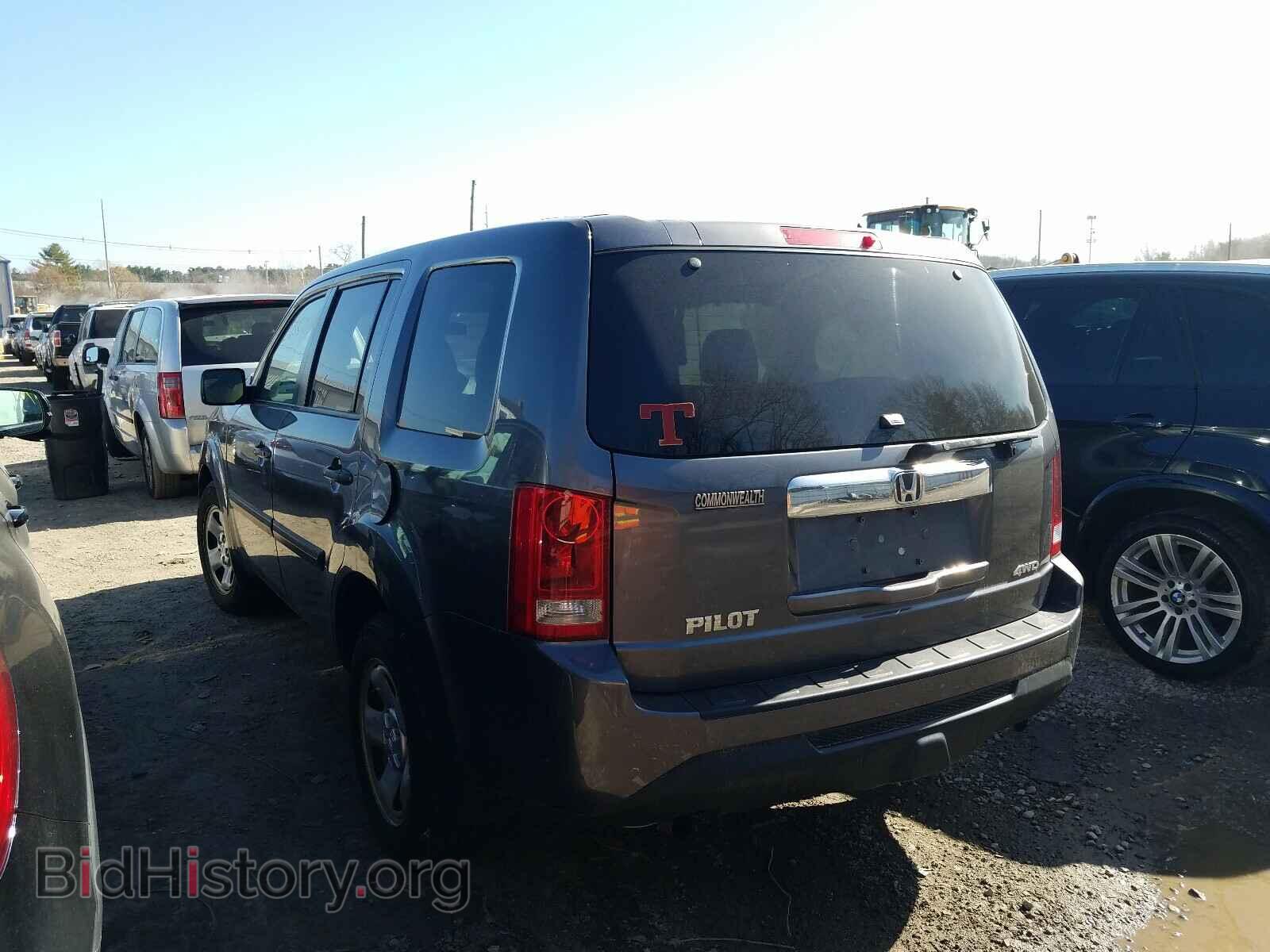 2014 HONDA PILOT - VIN: 5FNYF4H22EB050275 - Фото 3
