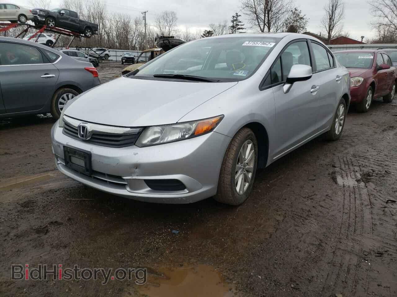 2012 HONDA CIVIC - VIN: 2HGFB2F97CH327213 - Фото 2
